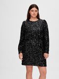 Selected PAILLETTEN MINI JURK, Black, highres - 16087677_Black_002.jpg