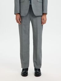 ULLBLANDING REGULAR DRESSBUKSER, Grey, highres