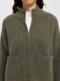 WOOL BLEND CARDIGAN, Kalamata, highres
