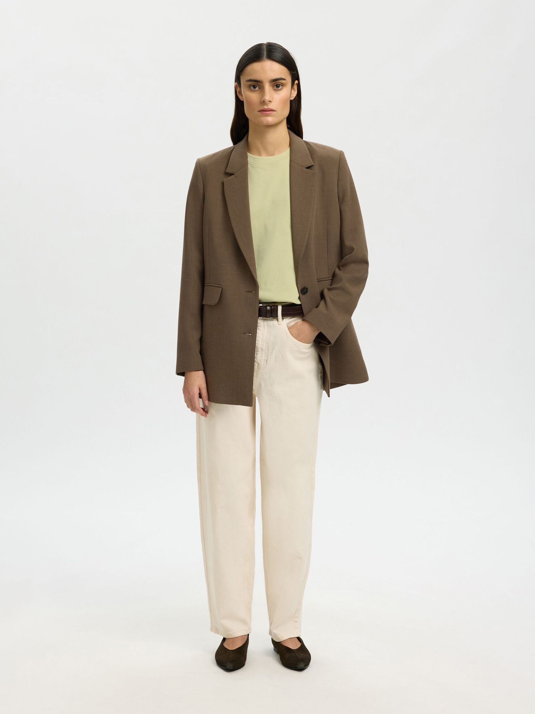 BOXY T-SHIRT, Lint, highres