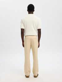 REGULAR FIT HOSE, Oatmeal, highres