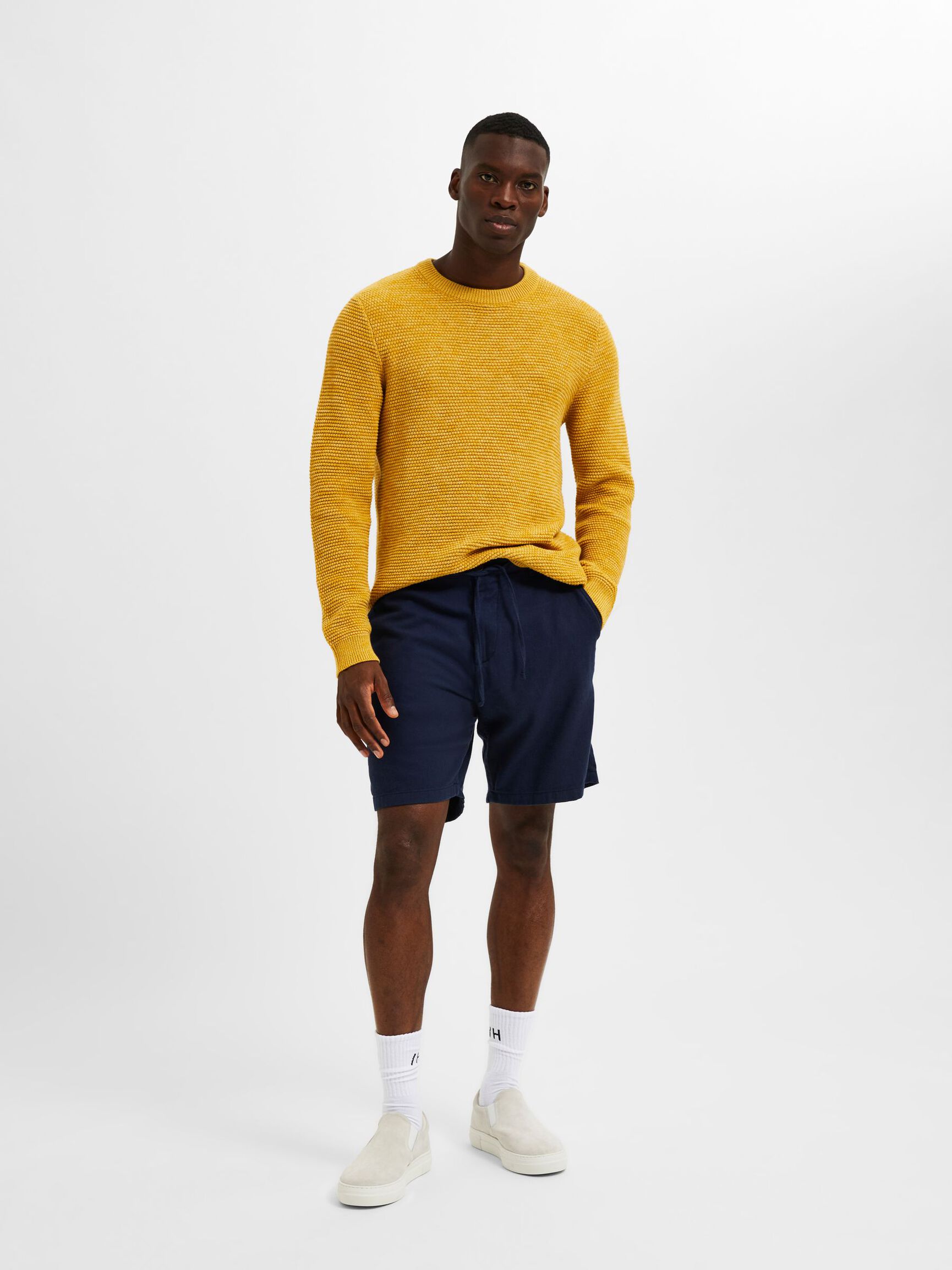 COMFORT FIT SHORTS, Dark Sapphire, highres