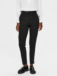 TAPERED TROUSERS, Black, highres