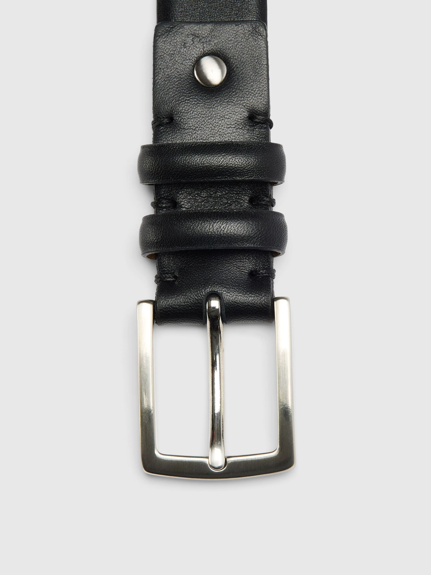 LEATHER BELT, Black, highres