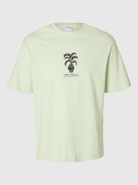 PRINT T-SHIRT, Dewkist, highres