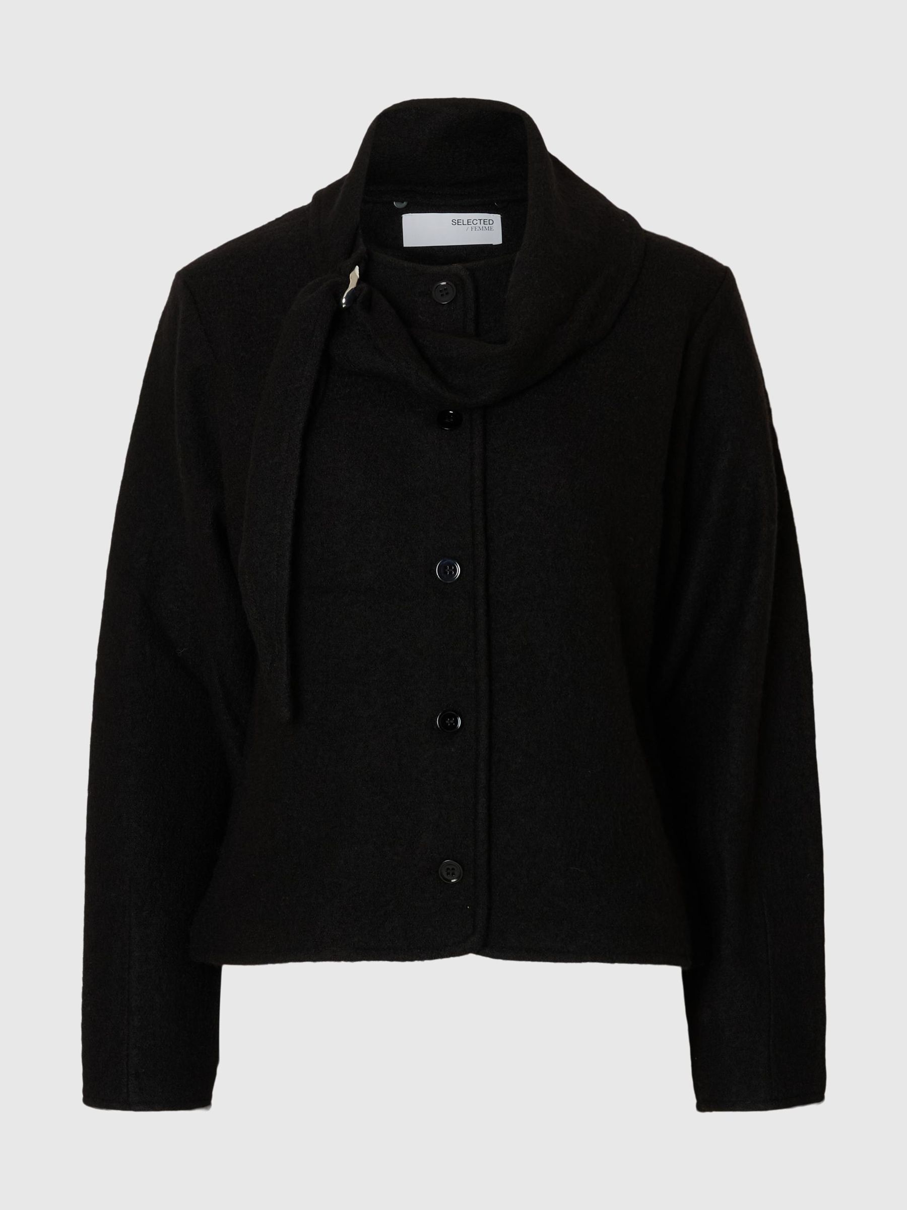 ULL KORT JACKA, Black, highres