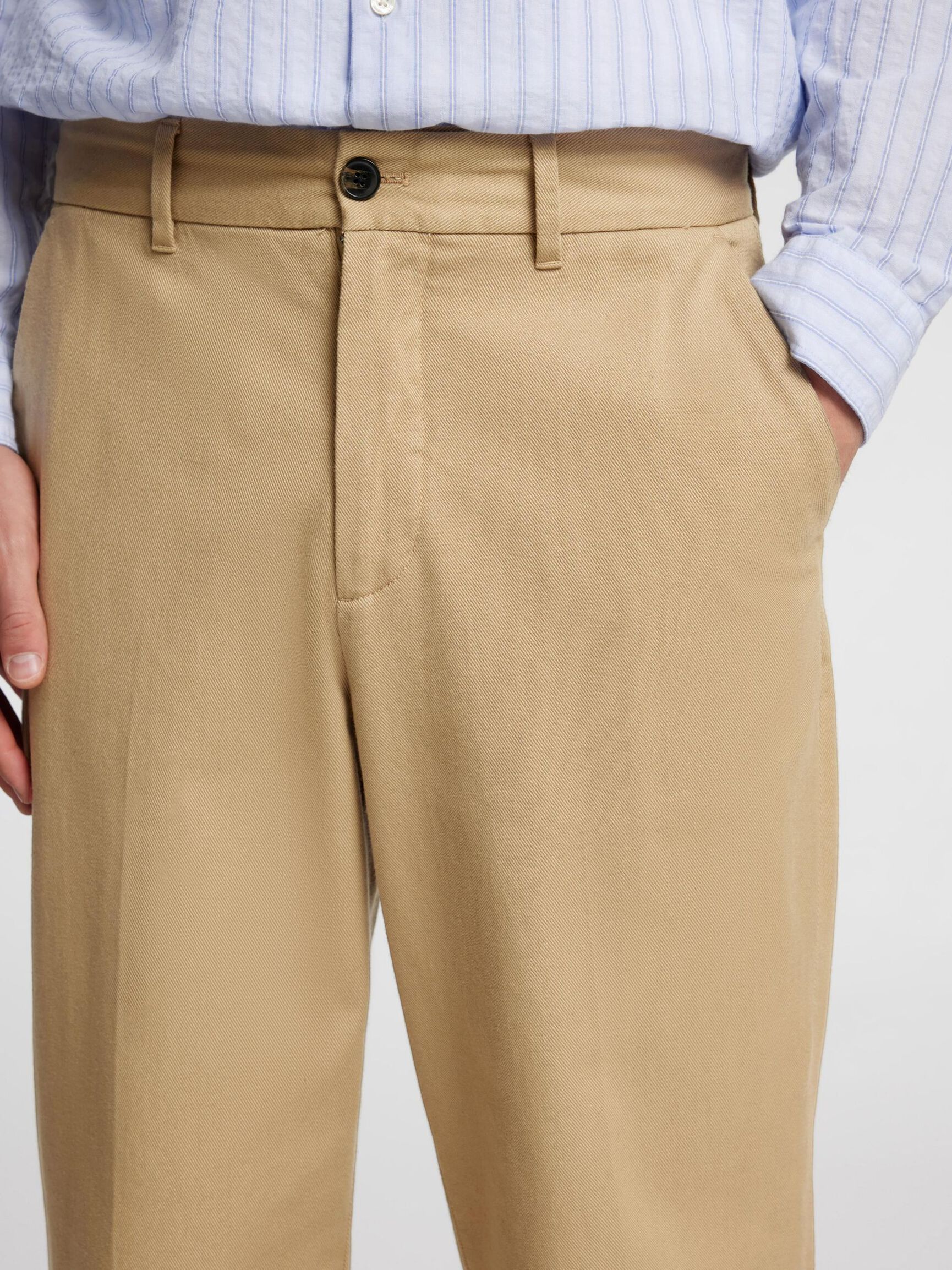 220 LOOSE-FIT TROUSERS, Kelp, highres
