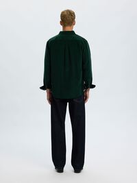 COTTON  CORDUROY SHIRT, Pine Grove, highres