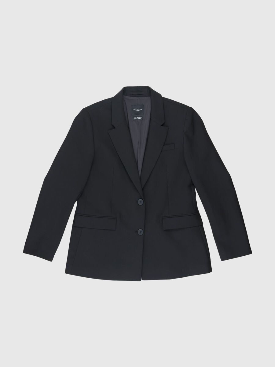 Selected BLAZER, Black, highres - 80000275_Black_001.jpg