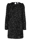 Selected PAILLETTEN MINI JURK, Black, highres - 16087677_Black_001.jpg