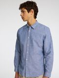 Selected LONG SLEEVED SHIRT, Medium Blue Denim, highres - 16078867_MediumBlueDenim_008.jpg