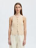 Selected GEBREIDE MOUWLOZE TOP, Birch, highres - 16097536_Birch_003.jpg