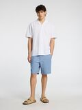 Selected LINEN BLEND SHORT SLEEVED SHIRT, White, highres - 16092978_White_008.jpg