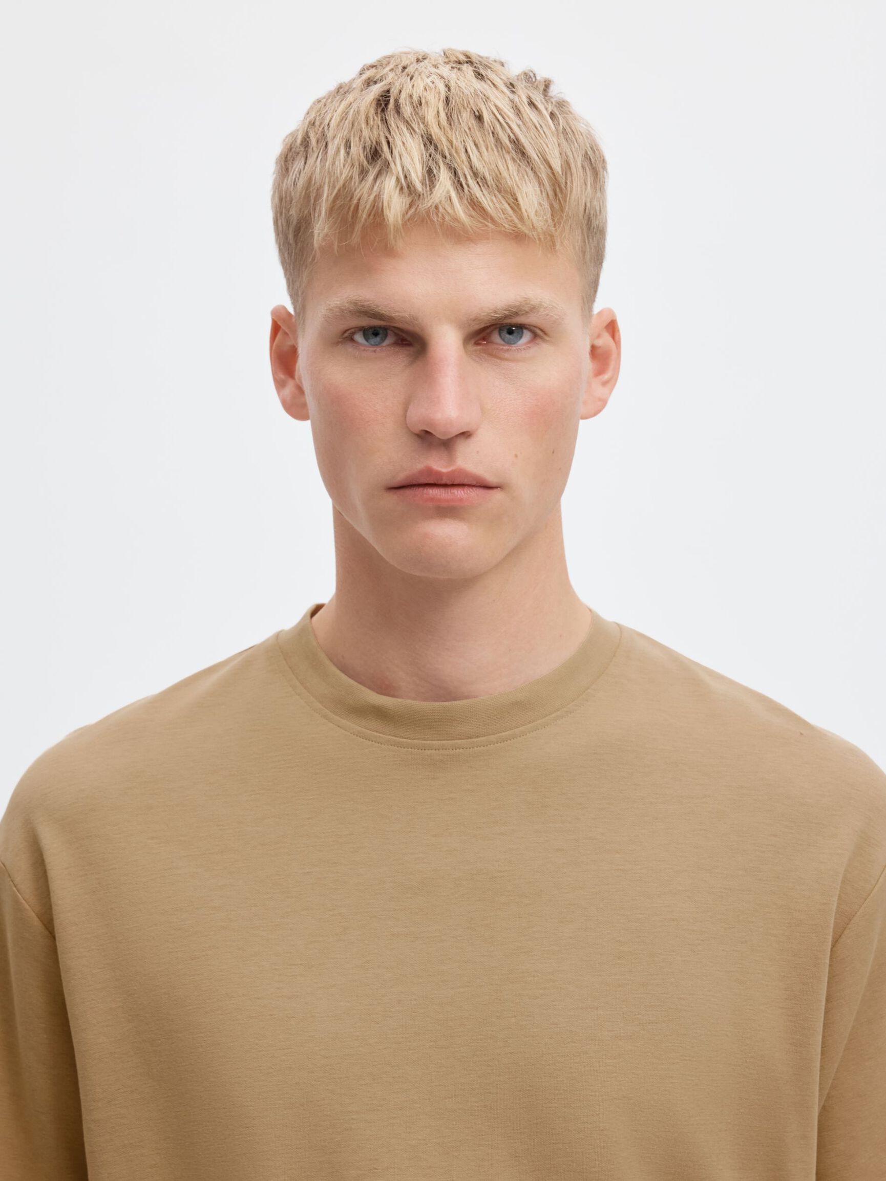LOOSE FIT T-SHIRT, Savannah Tan, highres