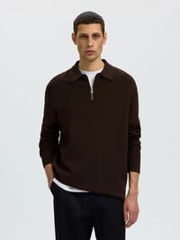 HALF ZIP PULLOVER, Delicioso, highres