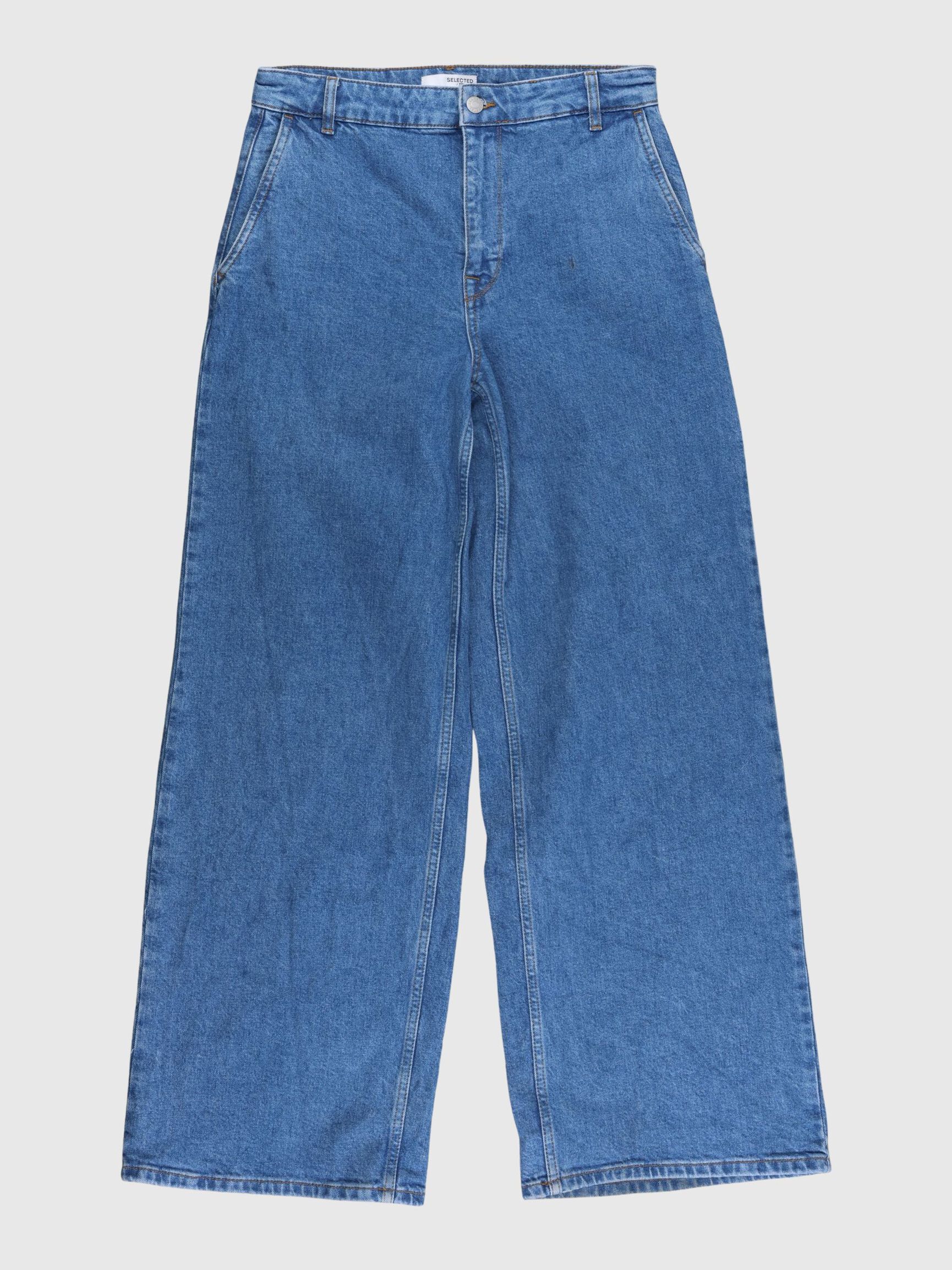 EKSTRA BREDE BEN JEANS, Medium Blue Denim, highres