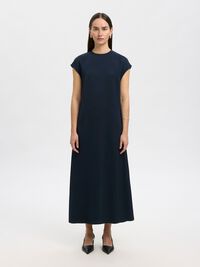 KURZARM MAXIKLEID, Dark Sapphire, highres