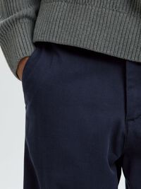 220 LOOSE FIT TROUSERS, Dark Sapphire, highres