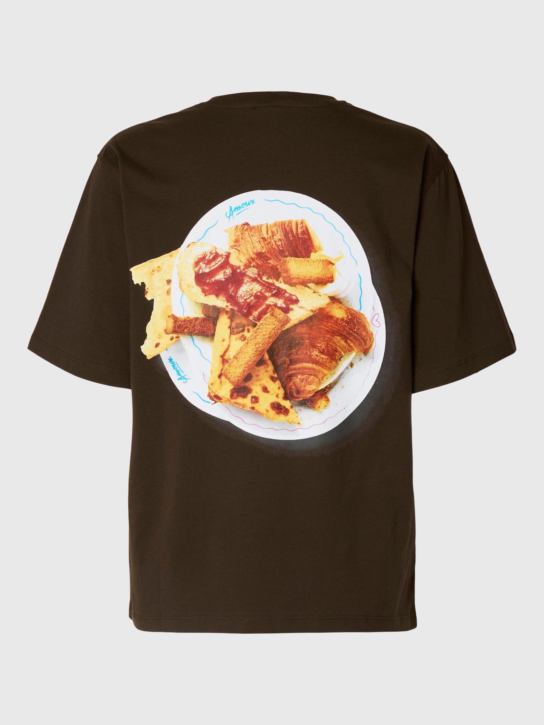 REGULAR FIT PRINTET T-SHIRT, Delicioso, highres