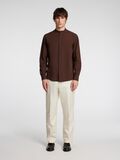 Selected LONG-SLEEVED LINEN BLEND SHIRT, Coffee Bean, highres - 16079054_CoffeeBean_005.jpg