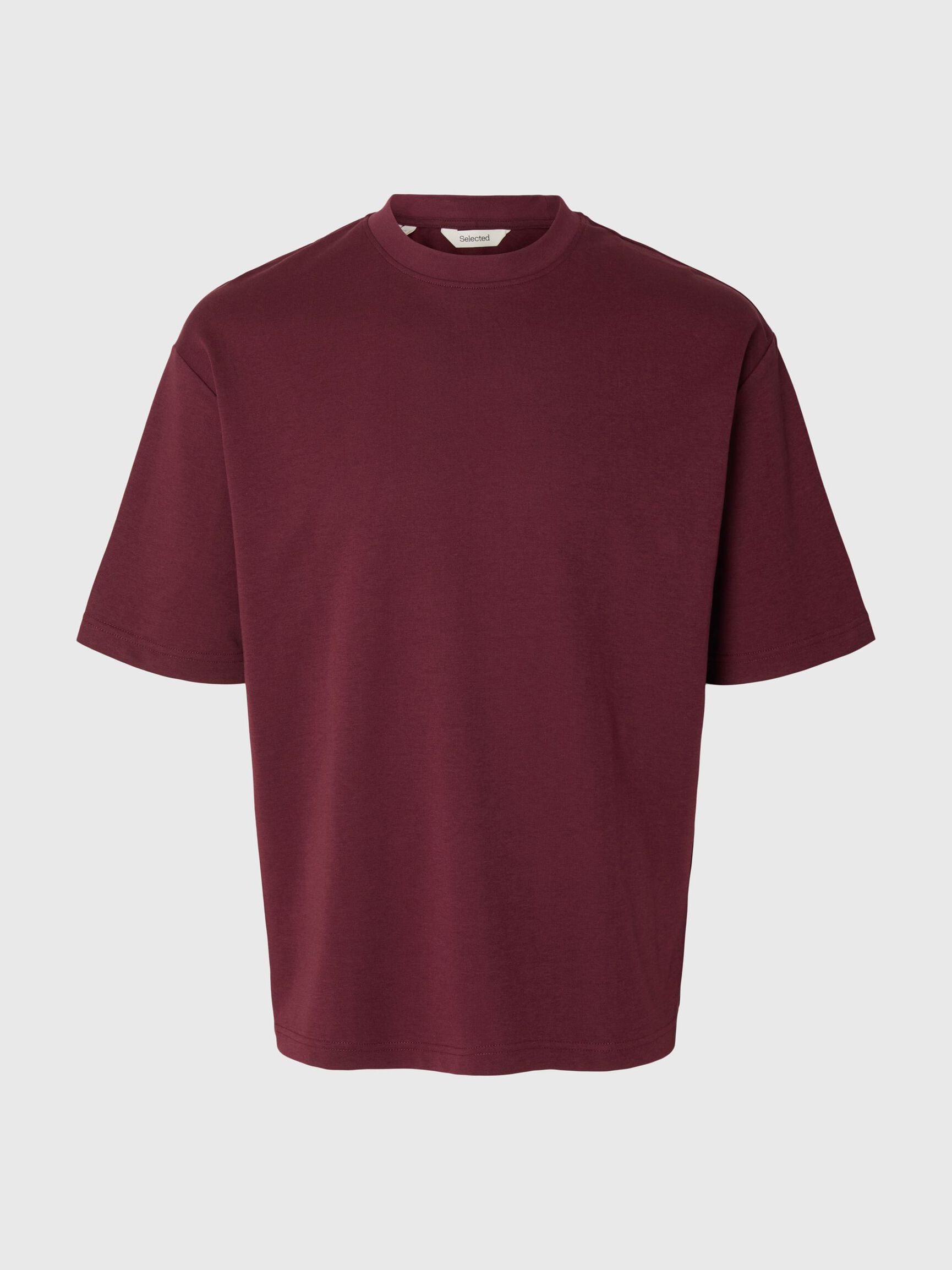 LOOSE FIT T-SHIRT, Tawny Port, highres