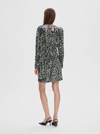 SEQUIN MINI DRESS, Silver, highres