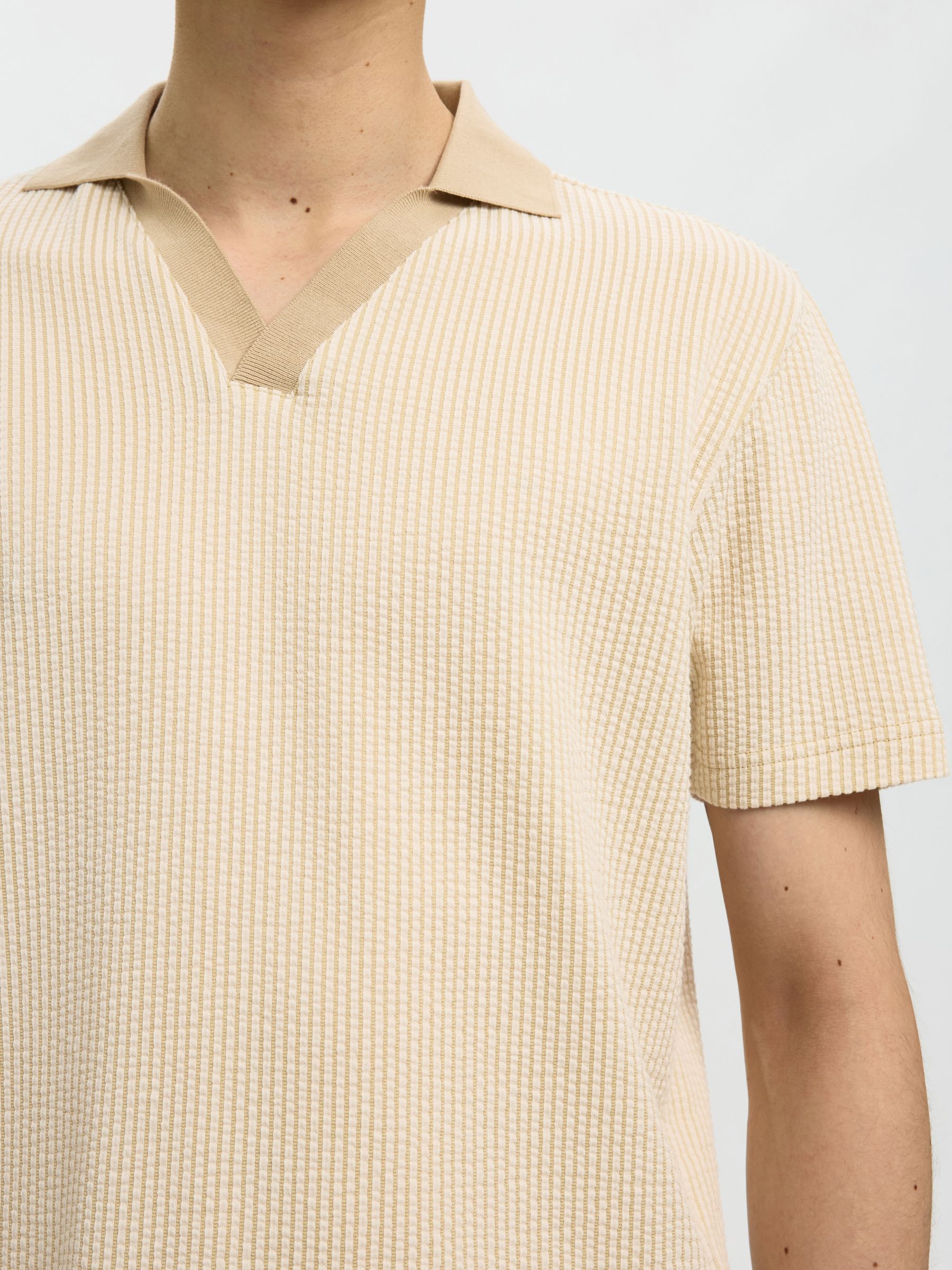 REGULAR FIT POLO SHIRT, Birch, highres