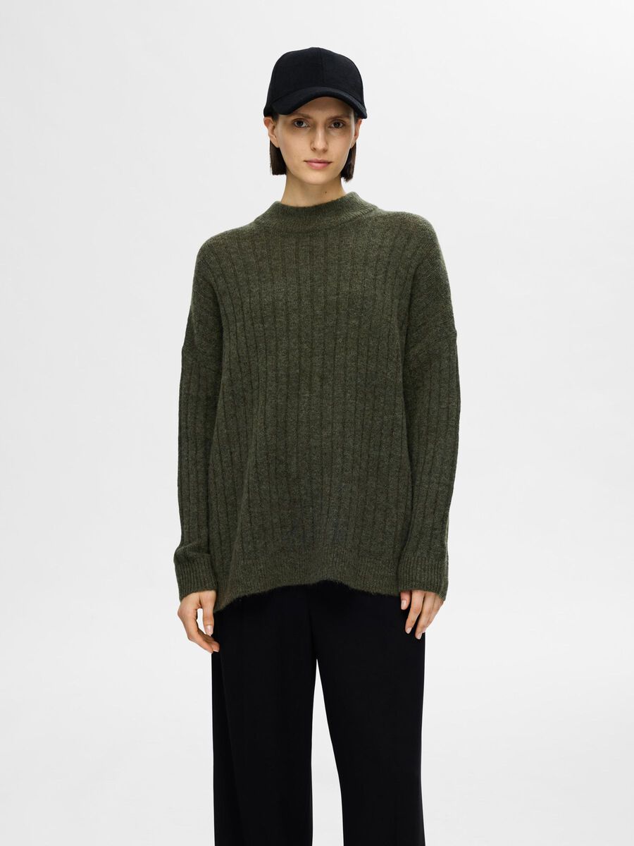 Selected LOOSE FIT WOOL BLEND JUMPER, Kalamata, highres - 16094162_Kalamata_1113654_003.jpg