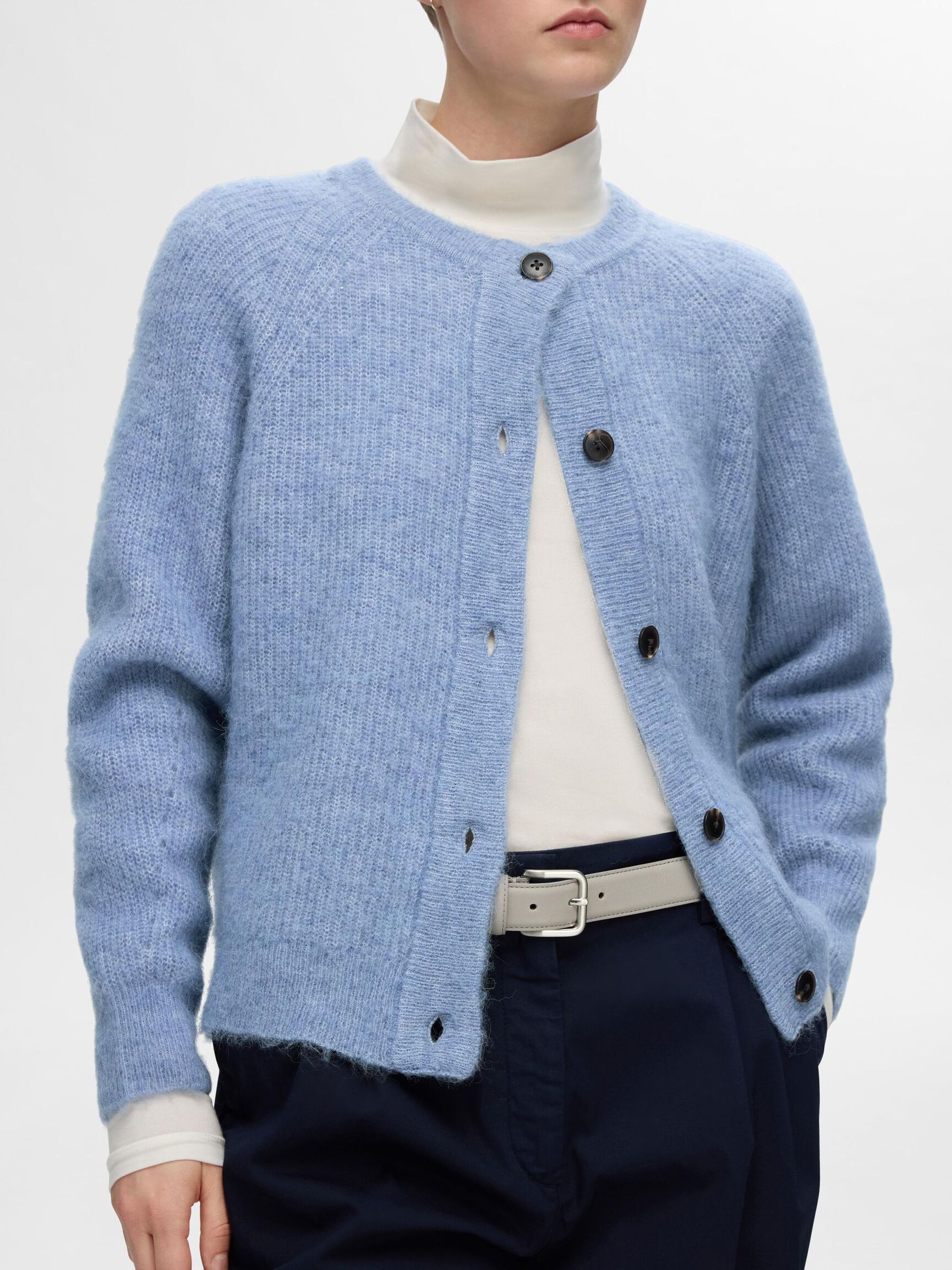 LONG-SLEEVED CARDIGAN, Endless Sky, highres