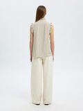 Selected STRIPED RUFFLE DETAIL TOP, Sandshell, highres - 16098177_Sandshell_1194469_004.jpg