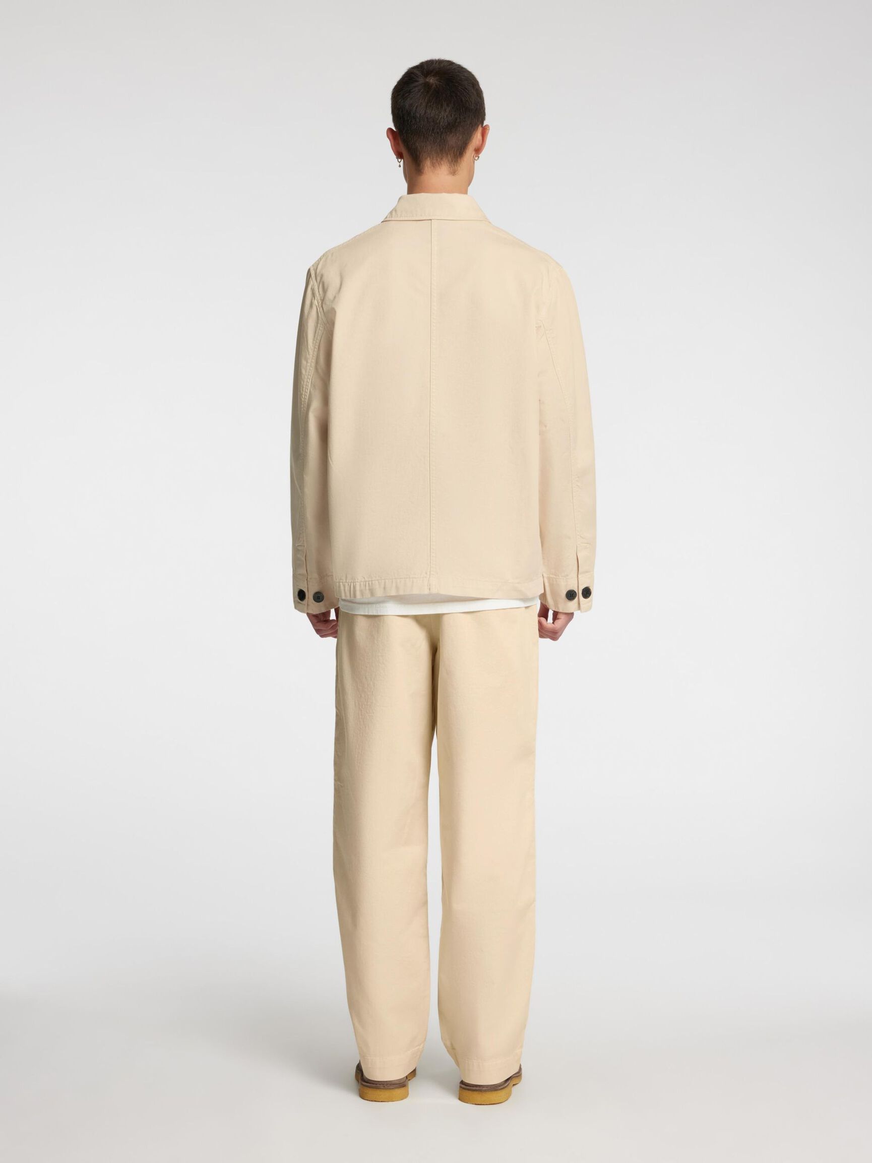 LÖS PASSFORM CHINOS, Birch, highres