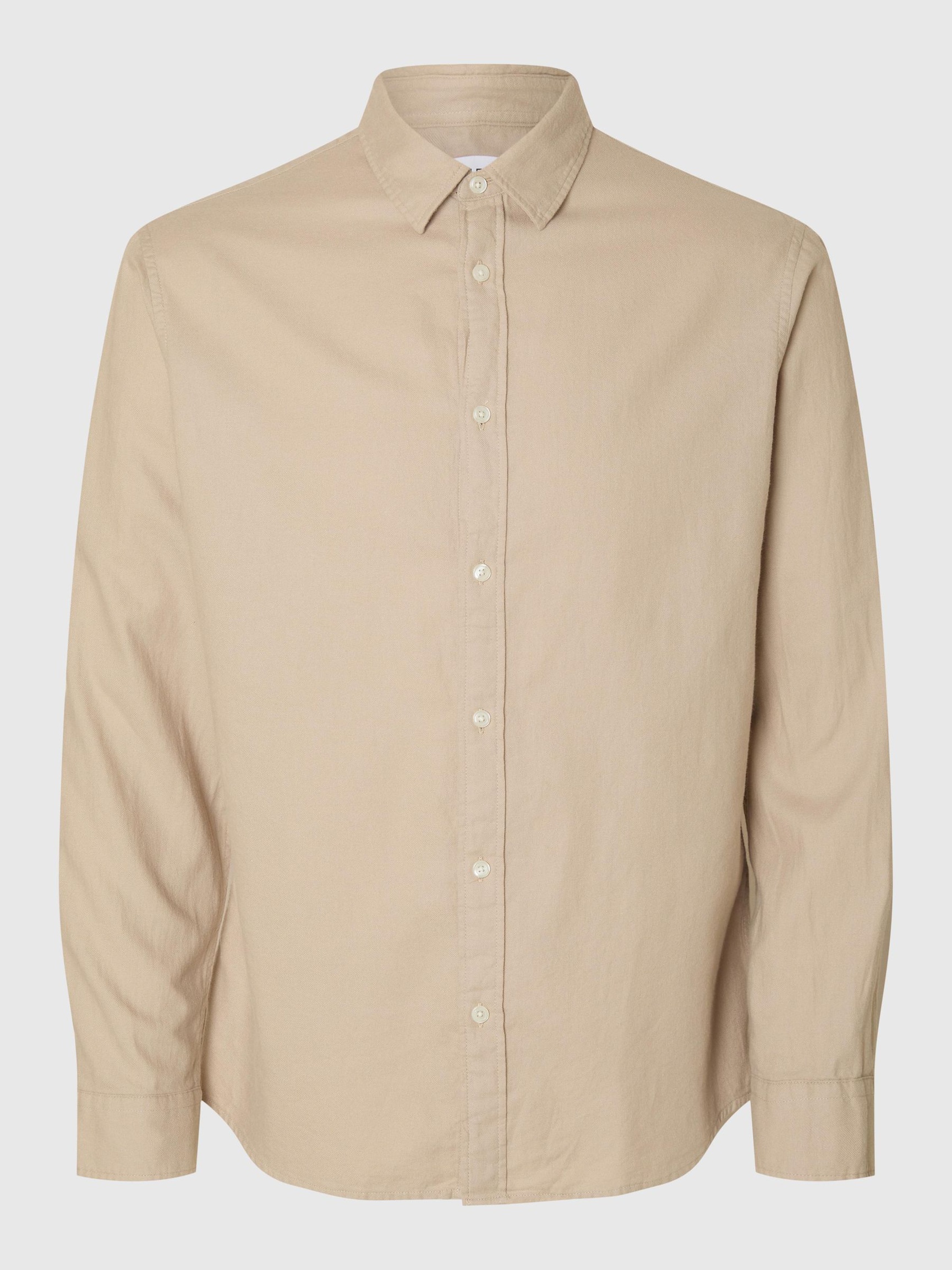 FLANNEL SHIRT, Pure Cashmere, highres