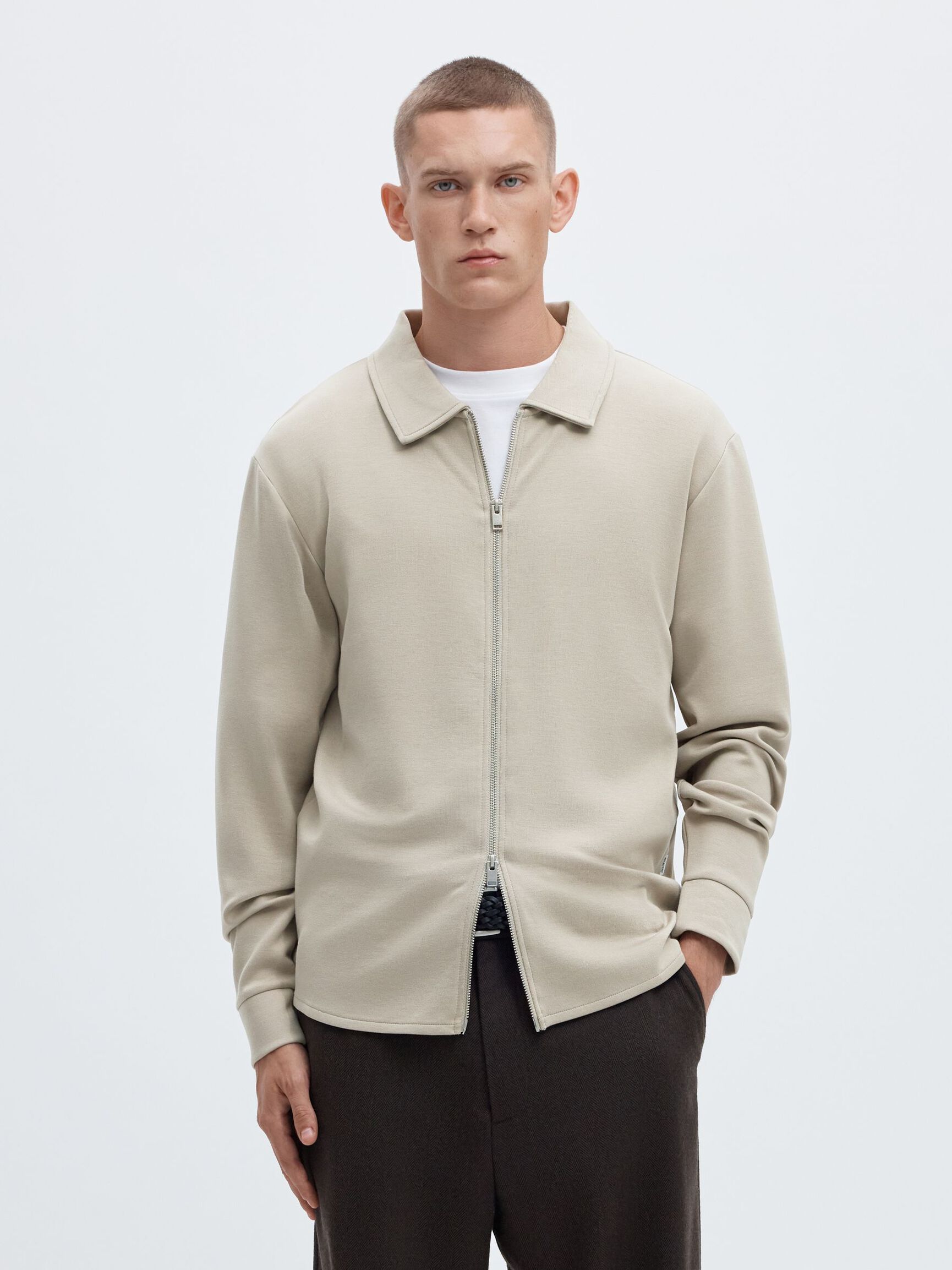 VISCOSEMIX VEST, Pure Cashmere, highres