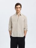Selected RELAXED FIT LONG SLEEVED SHIRT, Oatmeal, highres - 16096899_Oatmeal_1165865_003.jpg