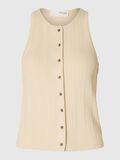 Selected GEBREIDE MOUWLOZE TOP, Birch, highres - 16097536_Birch_001.jpg