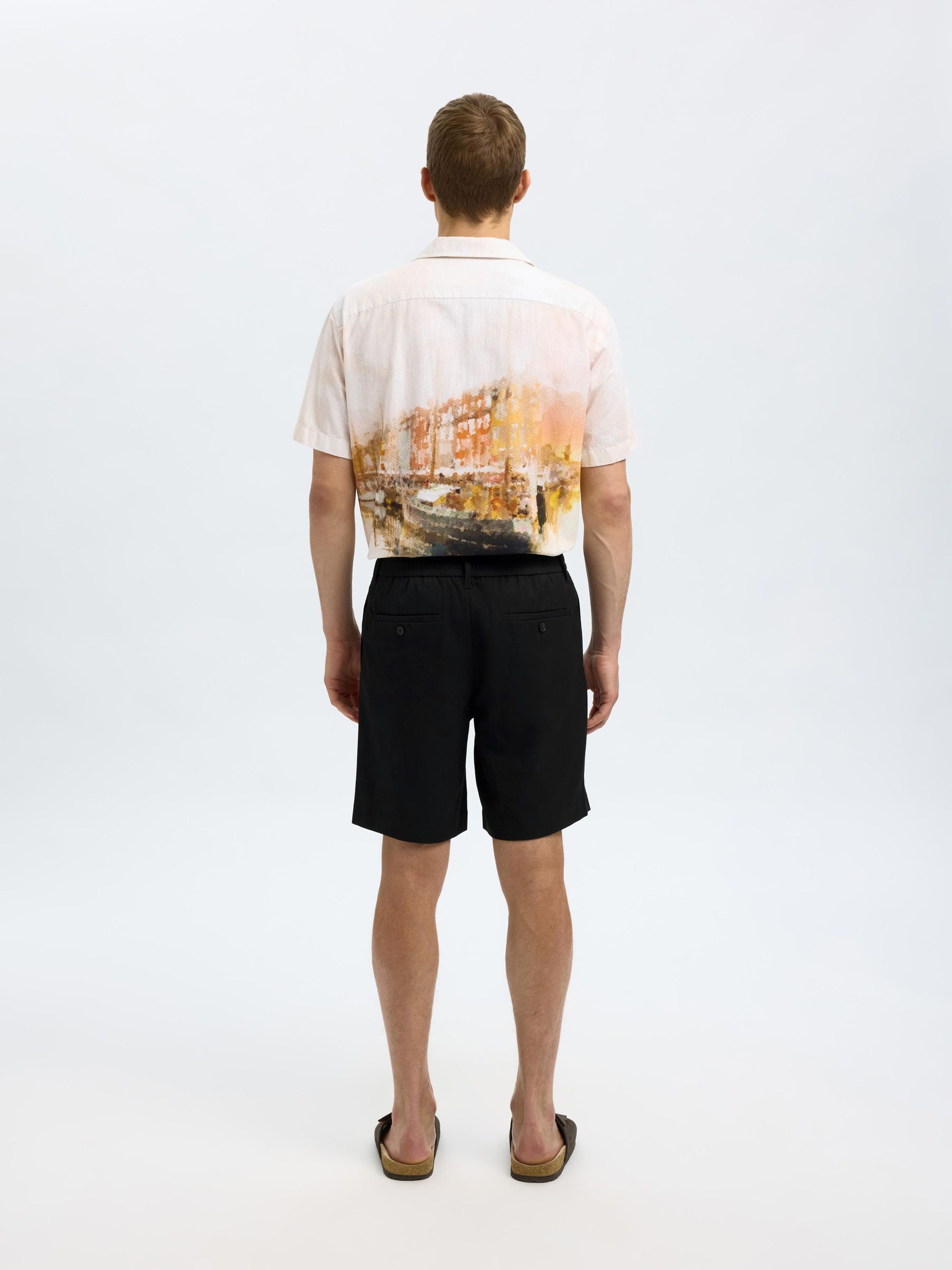 DRAGSNODD SHORTS, Black, highres