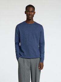 LONG-SLEEVED KNITTED JUMPER, Oceana, highres