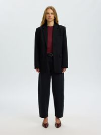 BASIC LANGARMSHIRT, Tawny Port, highres