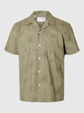 Selected 100% BAUMWOLL KURZARMHEMD, Vetiver, highres - 16097686_Vetiver_1183912_001.jpg