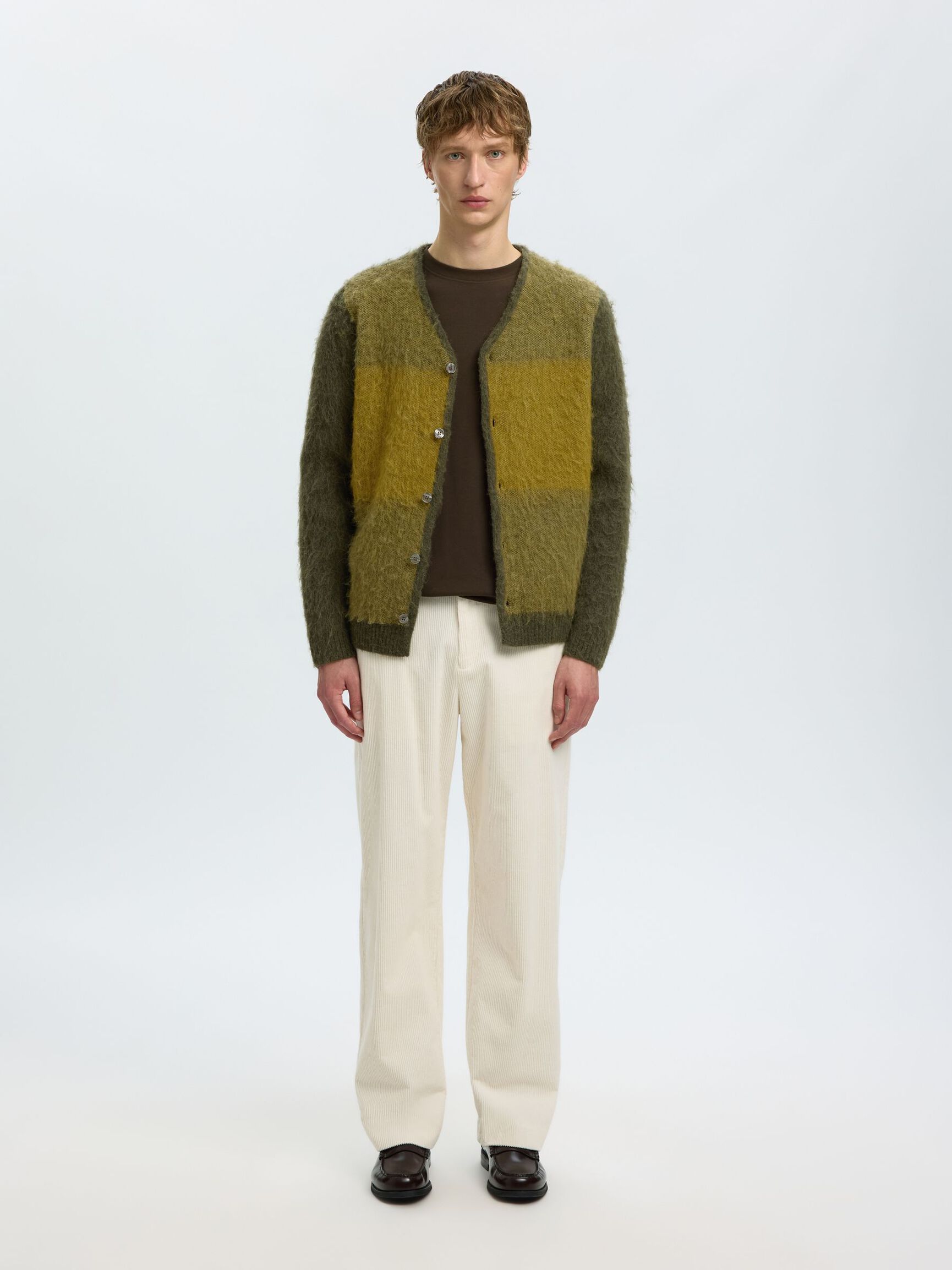 COUPE DÉCONTRACTÉE CARDIGAN EN MAILLE, Forest Night, highres