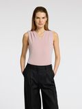 Selected SLEEVELESS V-NECK TOP, Bleached Mauve, highres - 16096372_BleachedMauve_003.jpg