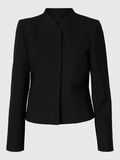 Selected FITTED WOOL BLEND BLAZER, Black, highres - 16097765_Black_001.jpg