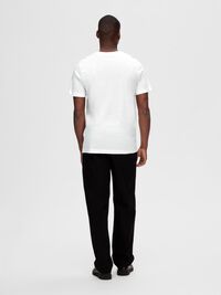 3-PACK COTTON T-SHIRT, Bright White, highres