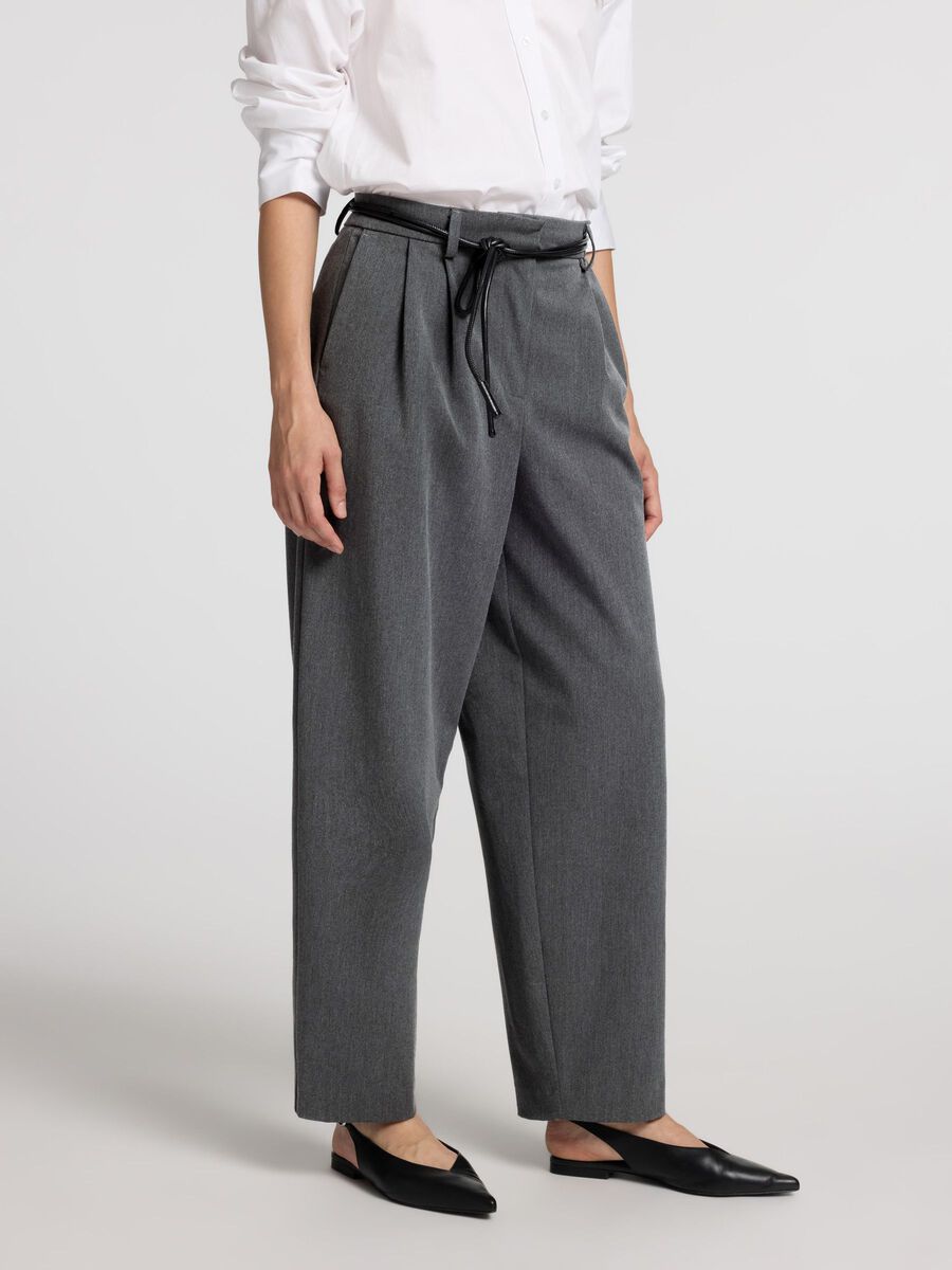 Selected TAILORED BARREL FIT TROUSERS, Dark Grey, highres - 16094933_DarkGrey_1127496_003.jpg