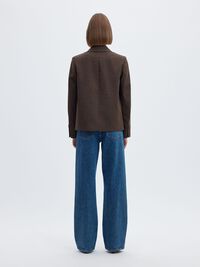 JEANS A GAMBA AMPIA, Medium Blue Denim, highres