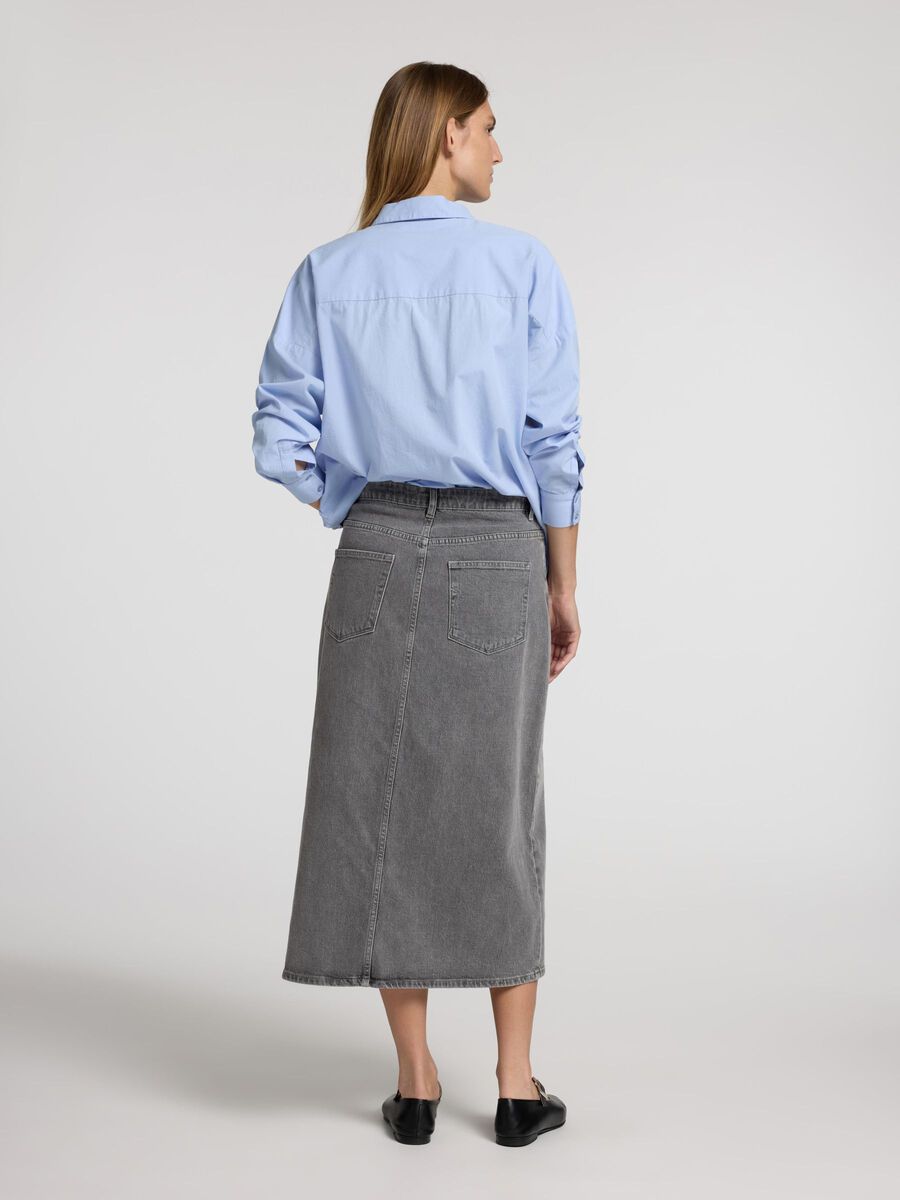 Selected DENIM MIDI SKIRT, Light Grey Denim, highres - 16094478_LightGreyDenim_004.jpg