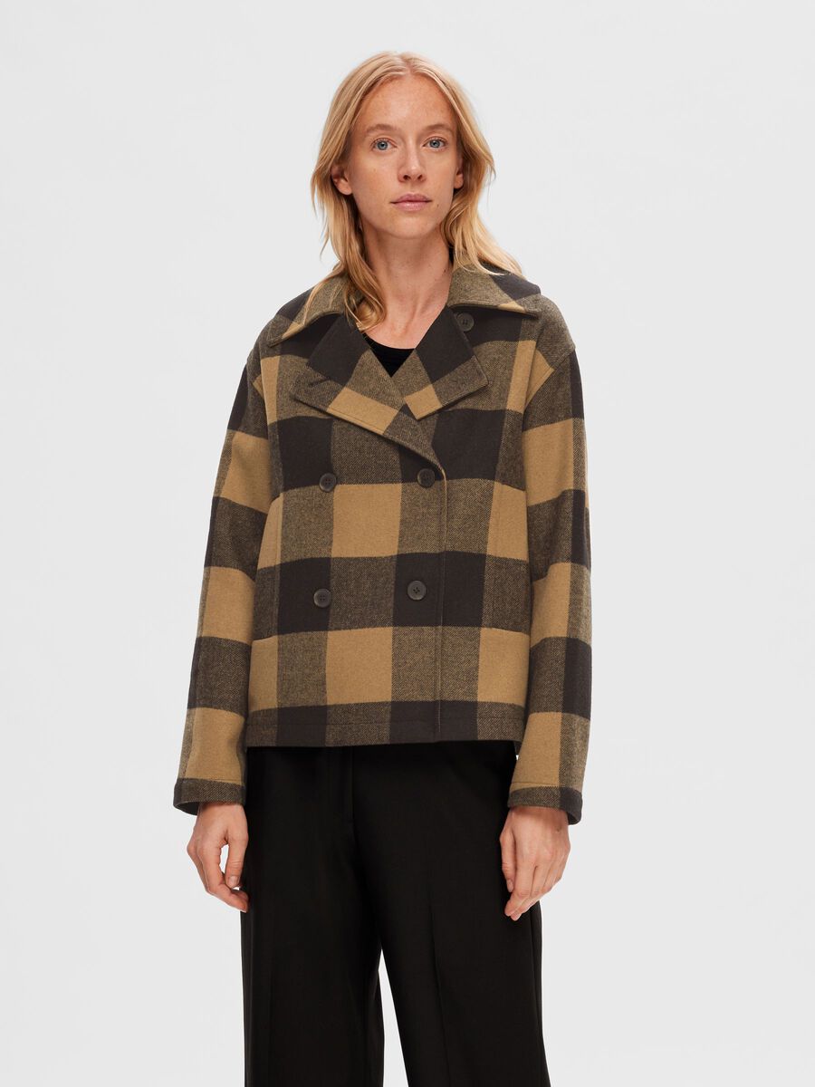 Selected CHECKED WOOL BLEND COAT, Toasted Coconut, highres - 16092607_ToastedCoconut_1082944_003.jpg