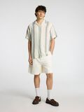 Selected 100% LINEN SHORT SLEEVED SHIRT, Egret, highres - 16096908_Egret_1165917_008.jpg