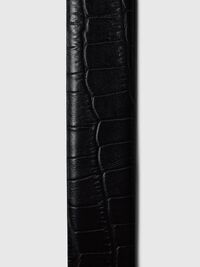 100% LEATHER BELT, Black, highres