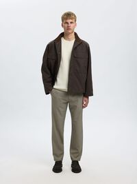 EMBROIDERED SWEATSHIRT, Egret, highres